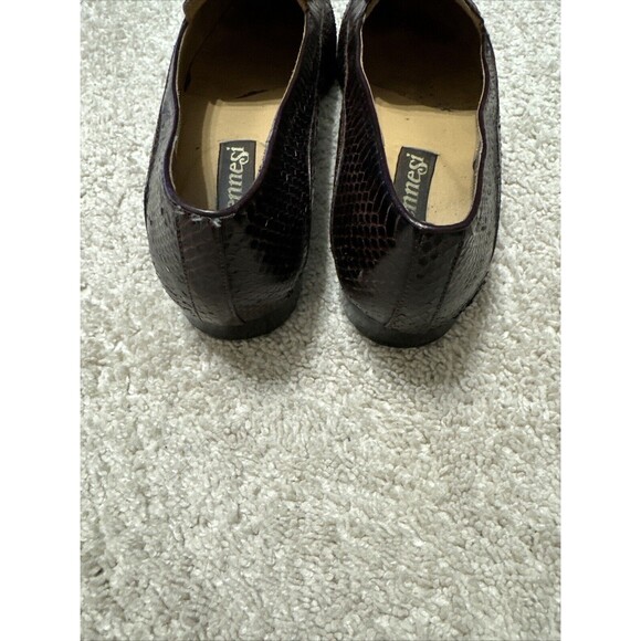 Ennesi Genuine Lizard Brown Men’s Shoe Sz 10 - Picture 7 of 10